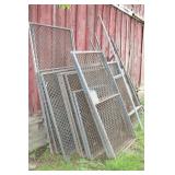 Dog kennel fencing