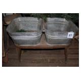 Reeves Double Bassin Wash Sink Reeves Double Bassin Wash Sink