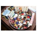 Large Quanity of Vintage Buttons & Mansfield Polic Large Quanity of Vintage Buttons & Mansfield Polic