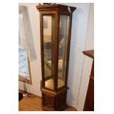 Lighted Curio Cabinet Lighted Curio Cabinet