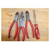 Snap On Pliers & Screwdriver Snap On Pliers & Screwdriver