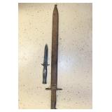 Antique Bayonette & Knife Antique Bayonette & Knife