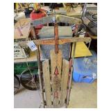 Vintage Runner Sled & Milk Box Vintage Runner Sled & Milk Box