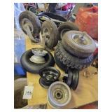Assorted Cart/Dolly Wheels & Rims Assorted Cart/Dolly Wheels & Rims