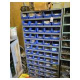 Shelf with Hardware Bins Shelf with Hardware Bins