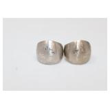 14K White Gold Earrings