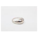 14K White Gold Ring