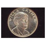 1981 US Mint Willa Cather Gold Coin