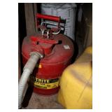Gas Cans & Air Tank