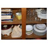 Antique Canning Jars, Table Lamp, & More