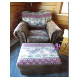 Chair & Ottoman