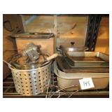 Roaster, Cookie Sheets, & More