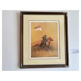 FRAMED ART - THE TROOPER - FRANK McCARTHY