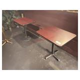 LOT - (2) DINING TABLES - 24 X 30