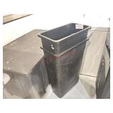 (2) SLIM JIM TRASH CANS