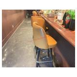 LOT - (4) BUCKET BAR STOOLS