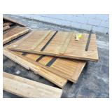 (1) 42 x 68 BOWLING LANE SECTION