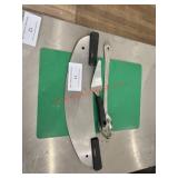 LOT - ROCKER KNIFE, SERVER, SPOON, CUT MAT