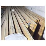 (2) BOWLING LANE WOOD - 240' X 42' X 2.5'