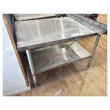 48 X 30 S/S PREP TABLE