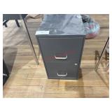 (2) 2 DRAWER FILE CABINETS
