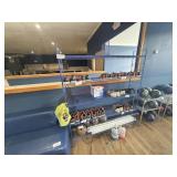 BLUE, WIRE SHELF SET - 5 LEVELS