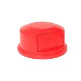 (Lot of 2) Rubbermaid 2657-88 Brute Dome Top - Red