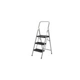 Cosco Folding Step Ladder 3 Step - Gray / Black