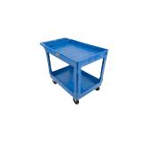 ULINE H-2504BLI Standard Utility Cart - Blue