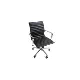 Steel Office Chair - Black / Chrome