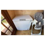Midea Chest Freezer & Kitchen Contents