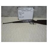 Savage Mdl 99 Cal 22HP S/N 1899087