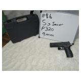 Sig Sauer Mdl P320 Cal 9mm S/N 58J250794