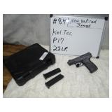 Kel Tec Mdl P17 Cal 22LR S/N 24G6104 NEW UNFIRED