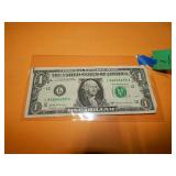Fancy Bill Five '6s' w/ Extra Ink Left 3rd Digit