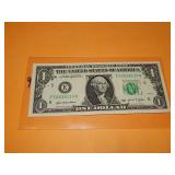 Stuck Digit Bottom Last 2 Digits '14' Crisp & Unc