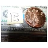Copper Round 1oz