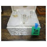 3ct Hand Blown Glass Angels
