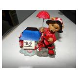 Valentine's Bear Figurine