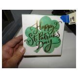 St. Patty's Day Shelf Decor
