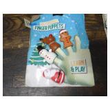 Christmas Themed Finger Puppets
