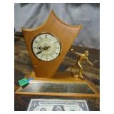 Vintage Bowling Trophy Clock
