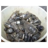 Bucket of Radio Tubes & TV Tubes