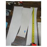 3ct Pieces of Leather 4' W x 20' L