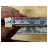 Super X 20Ga Rifled Slugs 3' ï¿½oz Slug 5rnds