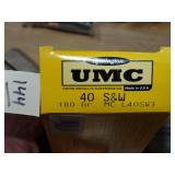 Remington UMC 40 S&W 180gr MC 50rnds