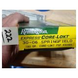 Remington 30-06 Sprg 180gr Core Lokt 20rnds