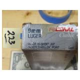 Federal 9mm Luger 147gr Hi-Shok JHP 50rnds