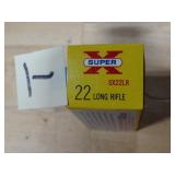 Super X 22LR 50rnds Vintage