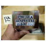 PMC 38spl 158gr RN 50rnds